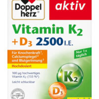 Doppelherz Aktiv Vitamin K2 + D3