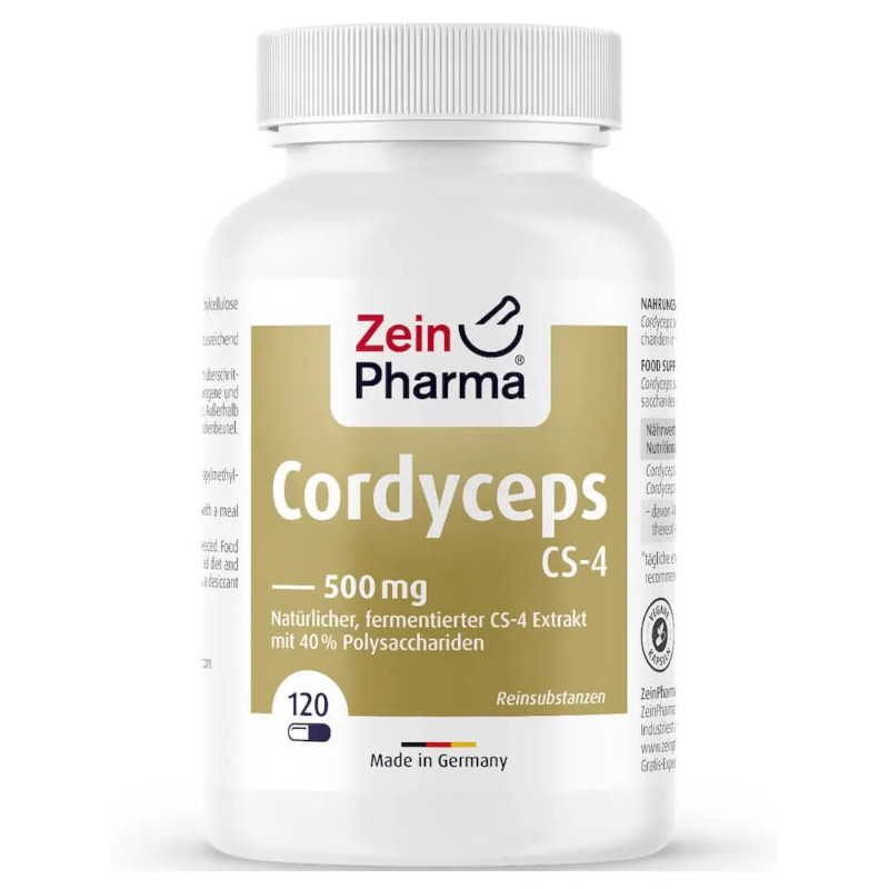 ZeinPharma Cordyceps CS-4 – Nâng cao sức khỏe & tăng cường sức bền tự nhiên 1 ZeinPharma Cordyceps CS-4